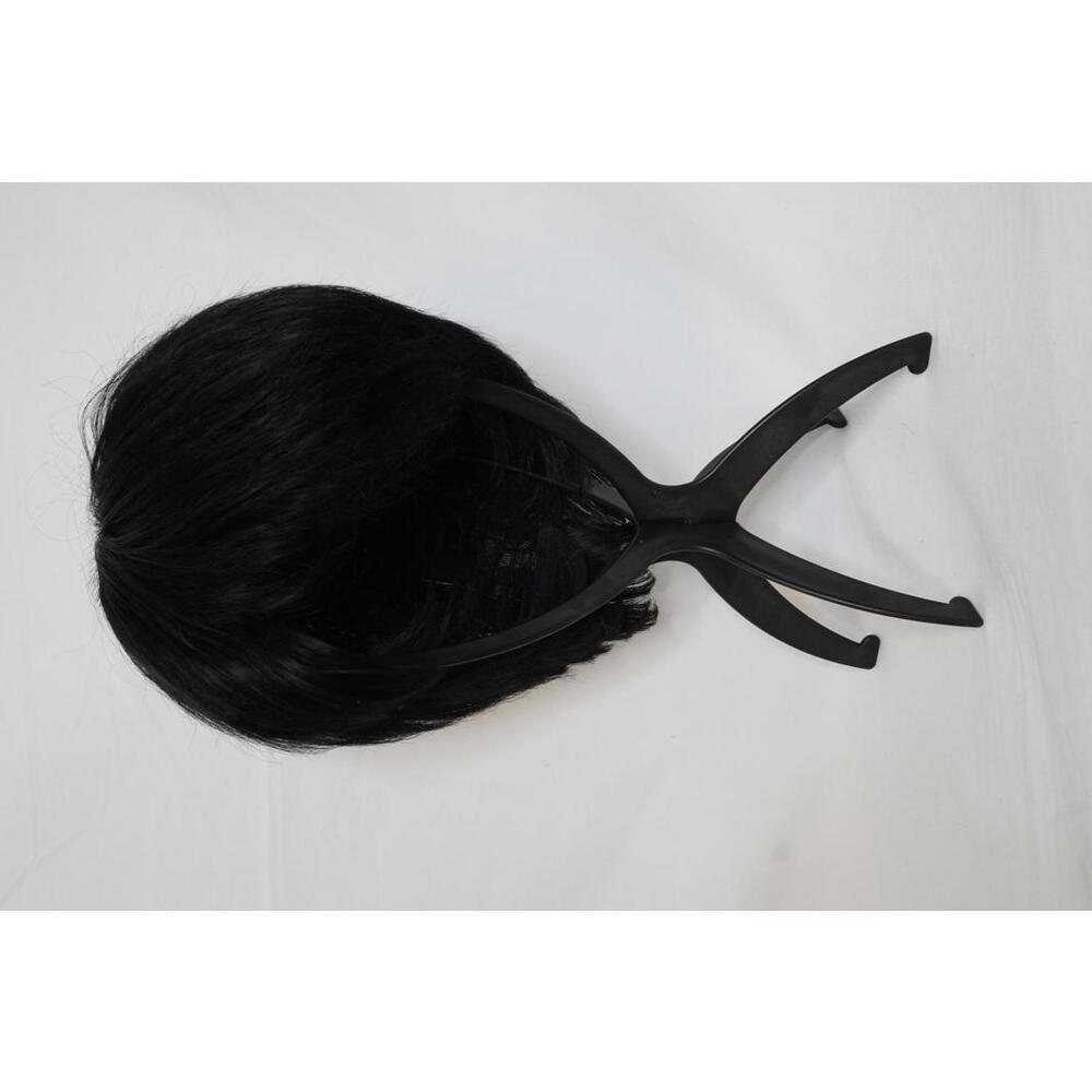 Short Black Synthetic Hair Wig